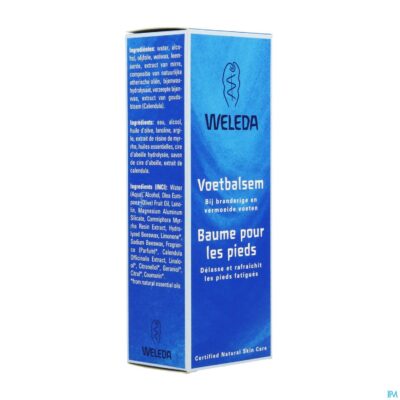 Weleda voetbalsem creme tube 75ml