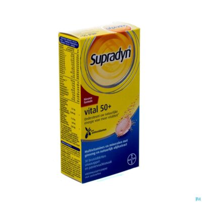 Supradyn vital 50+ bruistabletten 30