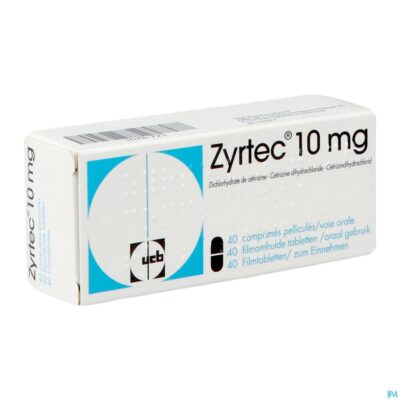 Zyrtec 10mg filmomh. tabl. (40)