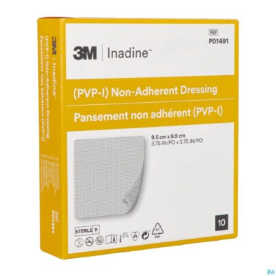 Inadine kp doordr. 9,5x 9,5cm 10 p01491