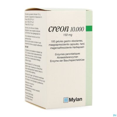 Creon 10000 caps maagsapresist hard 100 x 150mg