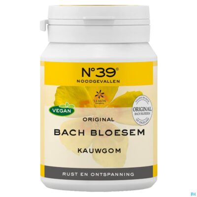 Bachbloesem kauwgom n°39 noodgevallen 40st