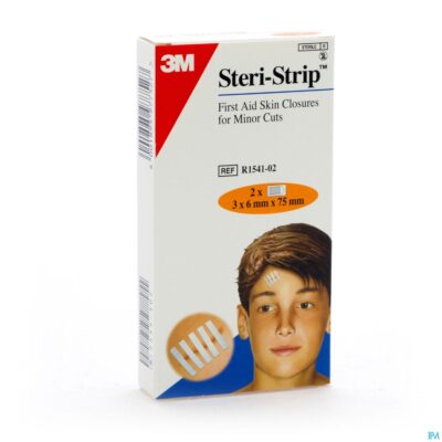 Steri-strip hechtstrip ster 6x 75mm 2x 5 1541p-2-2