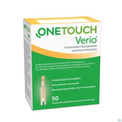 Onetouch verio teststrips (50)