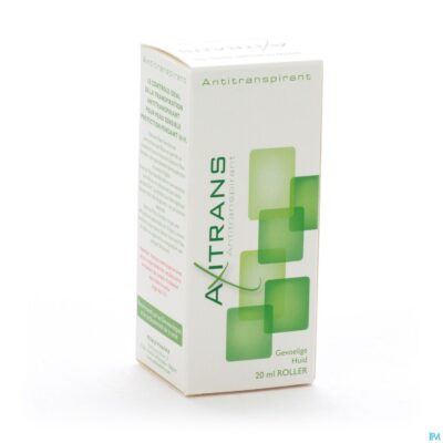Axitrans roller gevoelige huid a/transpirant 20ml-4