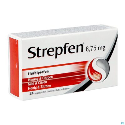 Strepfen 8.75mg zuigtabl 24