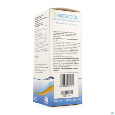 Movicol vloeibaar sinaasappelsm conc drank 500ml-2