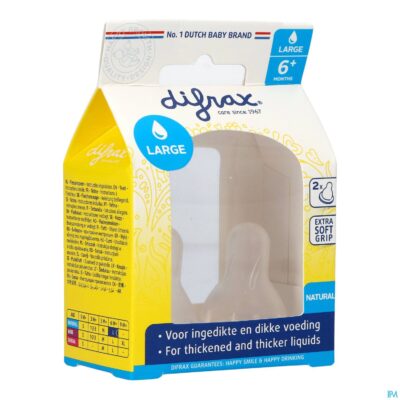 Difrax flessenspeen natural large 673