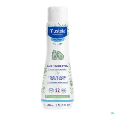 Mustela pn tonisch badschuim 200ml