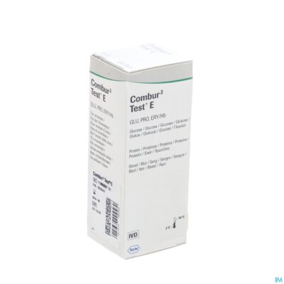 Combur 3 test e strips 50 11896857191