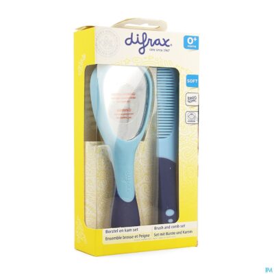 Difrax set borstel en kam dlx-3