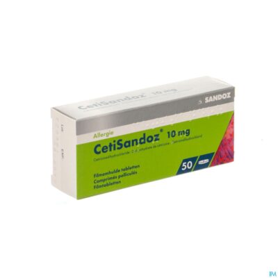 Cetirizine sandoz tabl 50 x 10mg-3