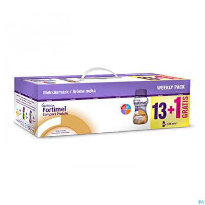 Fortimel compact protein week pack mokka 14x125ml