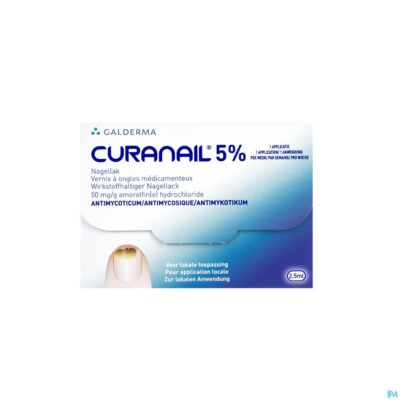 Curanail 5% nagellak 2,5ml-2