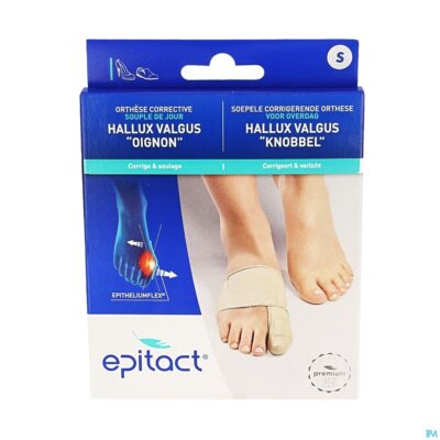 Epitact correctieve orthese hallux valgus s 0521be