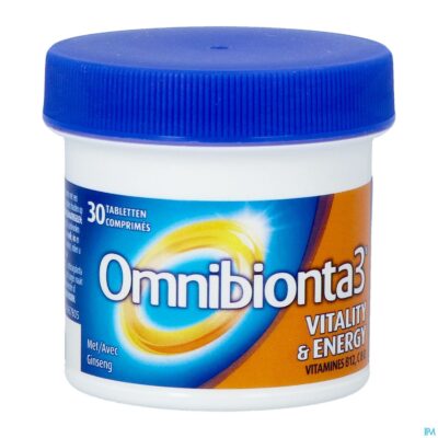 Omnibionta 3 vitality energy tabl 30-2