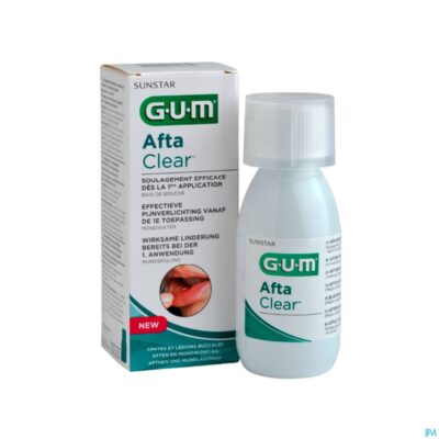Gum aftaclear mondspoeling 120ml-2