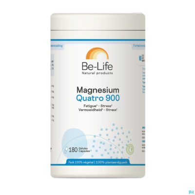 Magnesium quatro 900 be life caps 180