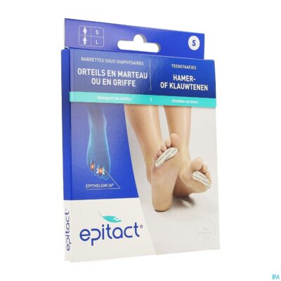 Epitact hamerteen-klauwteen vrouw gel sil 1paar