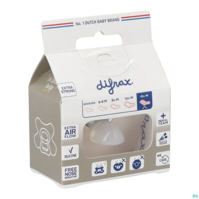 Difrax fopspeen sil dental xtr sterk 18m+ 342