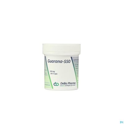 Guarana 550 v-caps 60x550mg deba