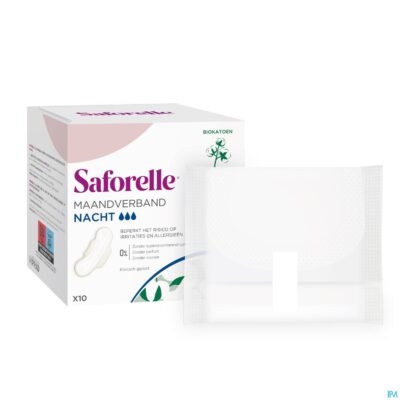 Saforelle maandverbanden nacht 10-3