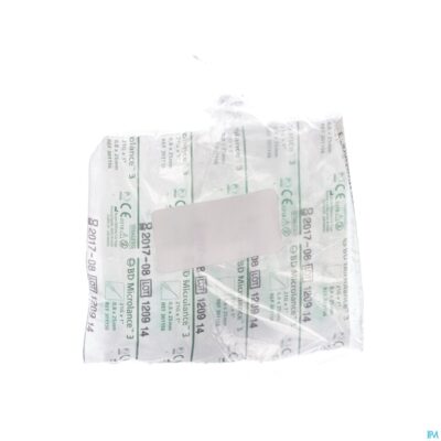 Bd microlance 3 nld 21g 1 rb 0,8x25mm groen 10