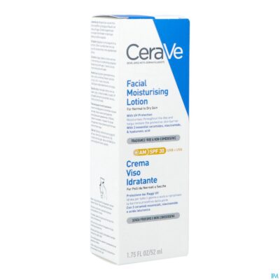 Cerave creme hydraterend gezicht spf30 52ml-2