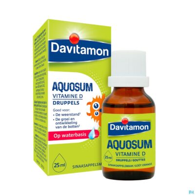 Davitamon vitamin d aquosum druppels 25ml-5