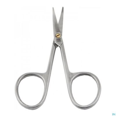 Velletjesschaar gebogen inox-2