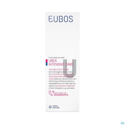 Eubos urea 10% voetcreme zeer droge huid 100ml-2