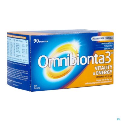 Omnibionta 3 vitality energy tabl 90