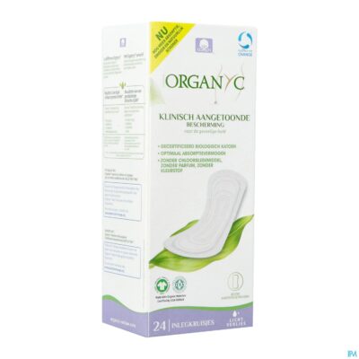 Organyc inlegkruisjes katoen bio 24