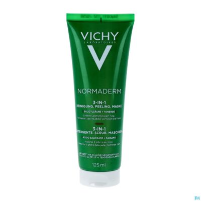 Vichy normaderm reinigingsgel 3in1 125ml-2