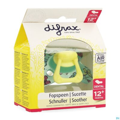 Difrax fopspeen dental semi filled 12m+ 346-7