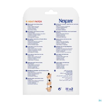Nexcare 3m heat patch 13cmx9,5cm 2 n2002p-4