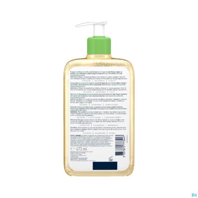 Cerave hydraterende schuimend reinigingsolie 473ml-2