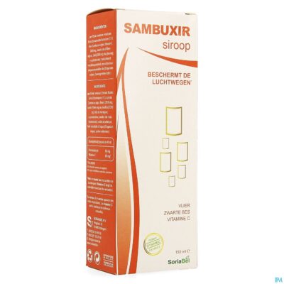 Soria sambuxir siroop 150ml nf verv.2563781-3
