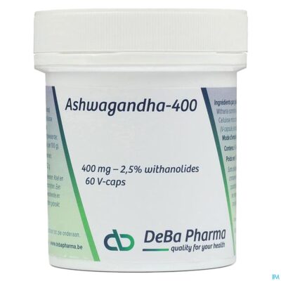 Ashwagandha 400 v-caps 60 deba-2