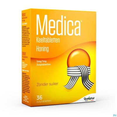Medica keeltabletten honing 36 zuigtabletten