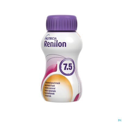 Renilon 7.5 karamel fles 4x125ml 177026 nf-2